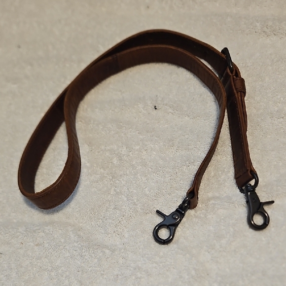 Frye Brown Leather Crossbody Strap Replacement